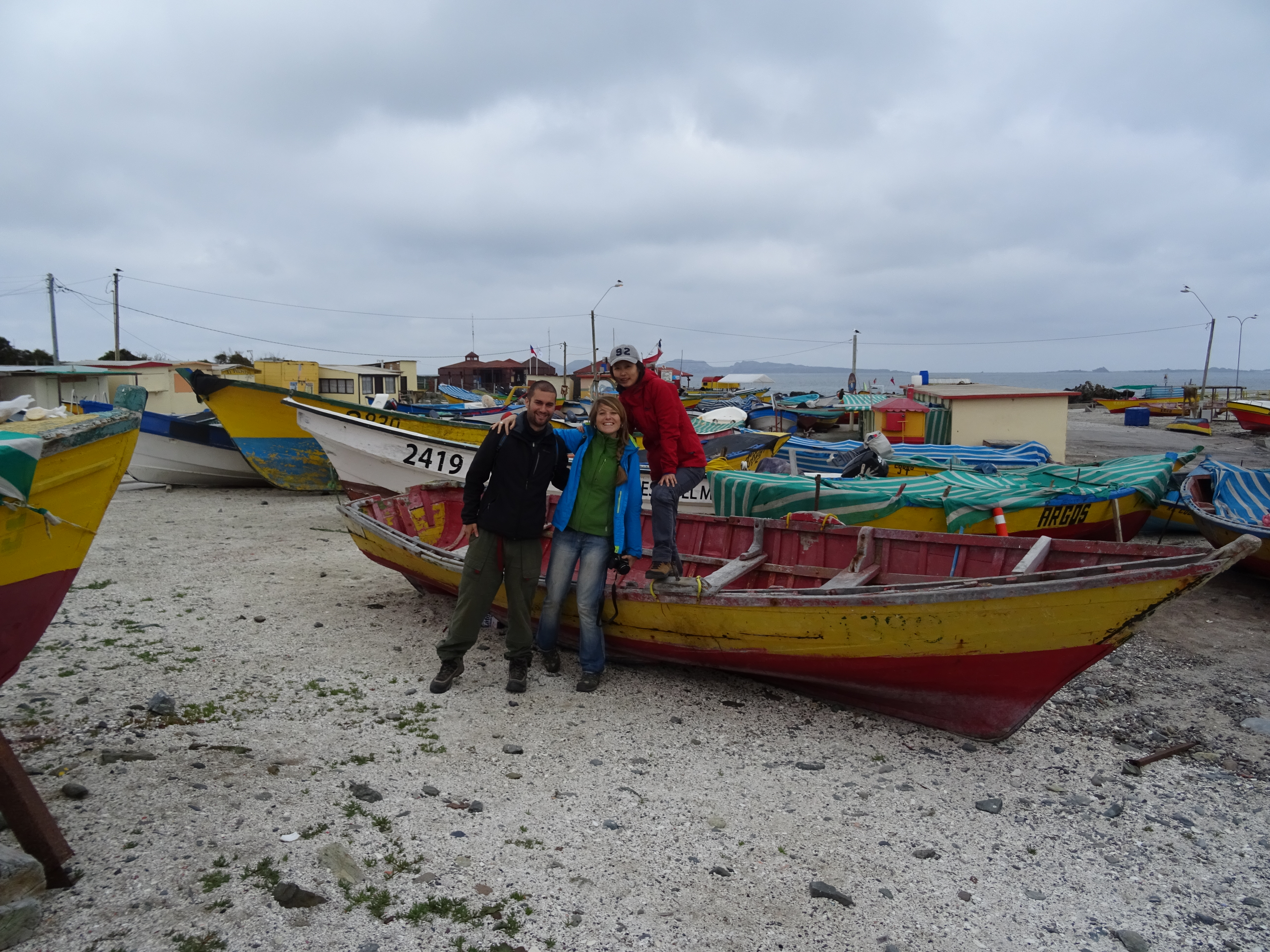 Beautiful beach with desertlike hils