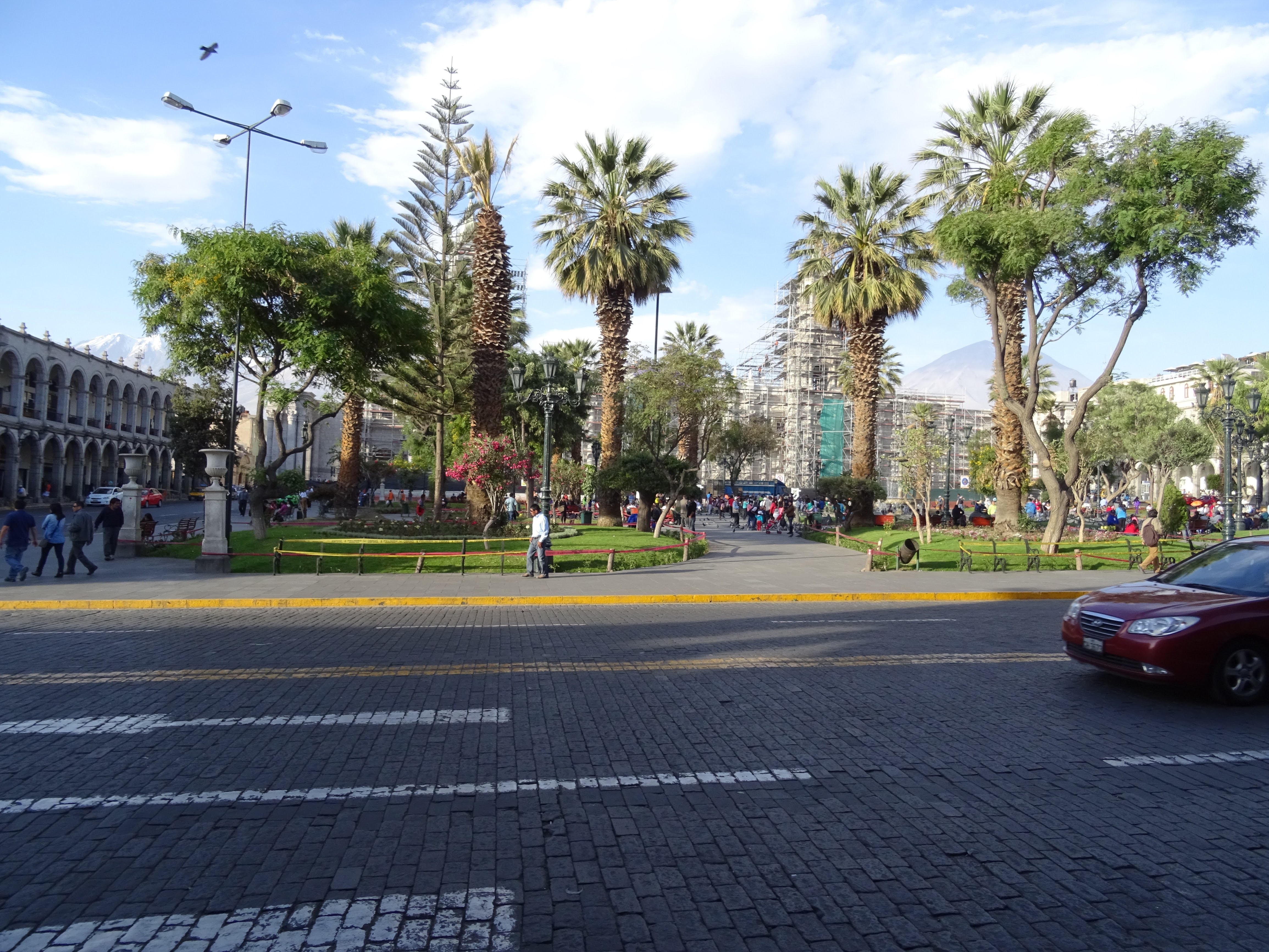 A park in Yanahuara