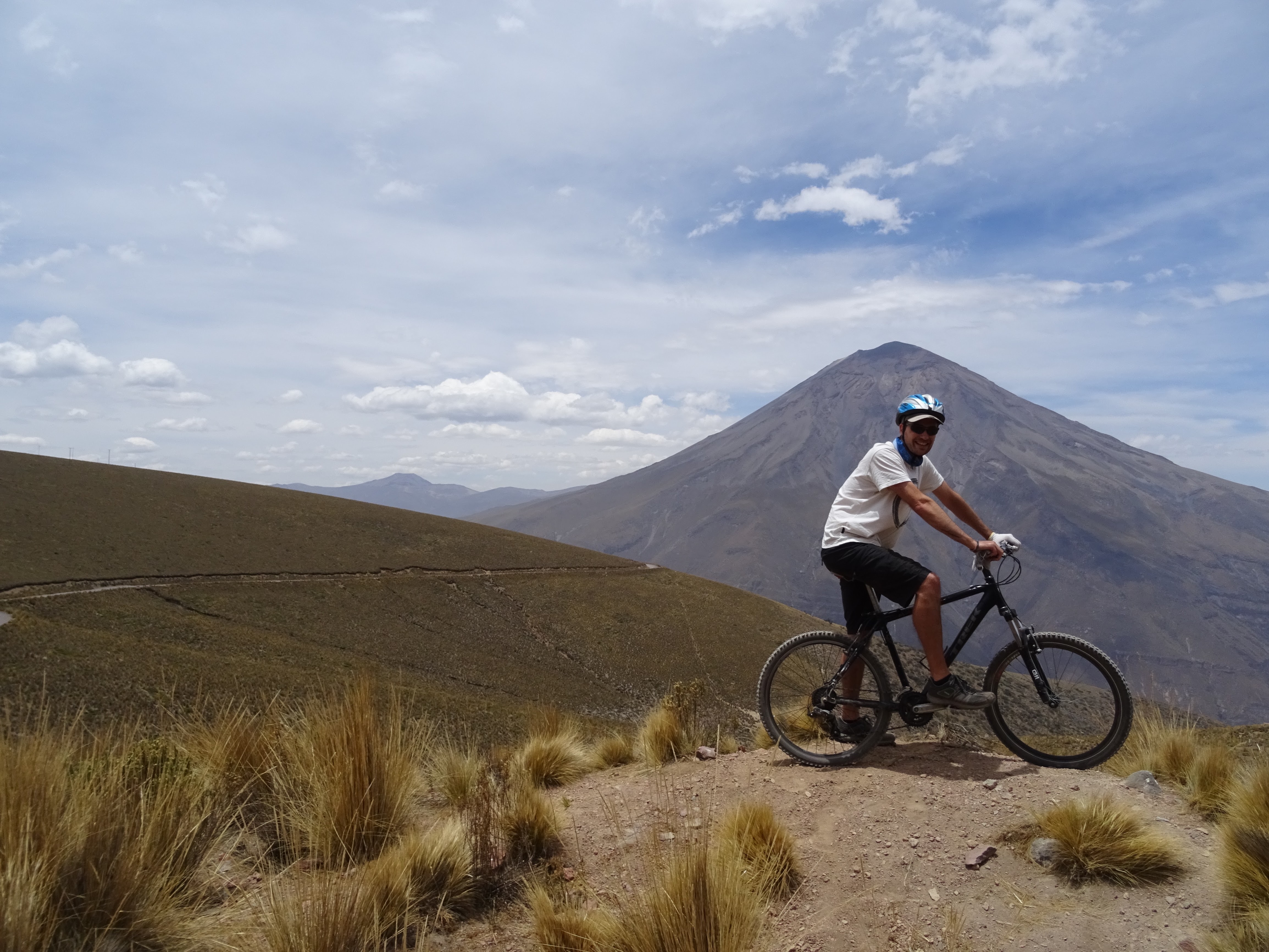 Mark on his MTB