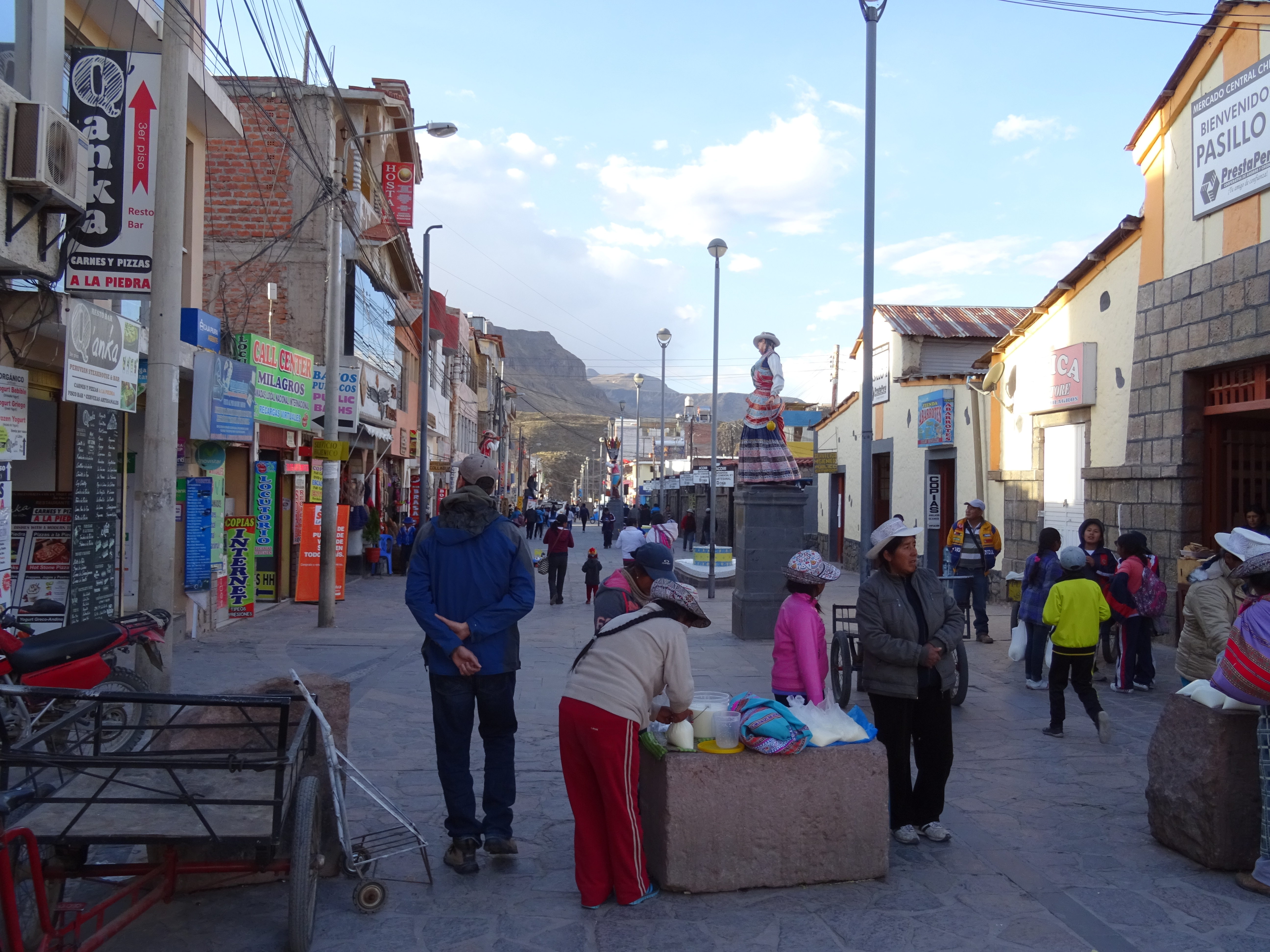 Main street Chivay