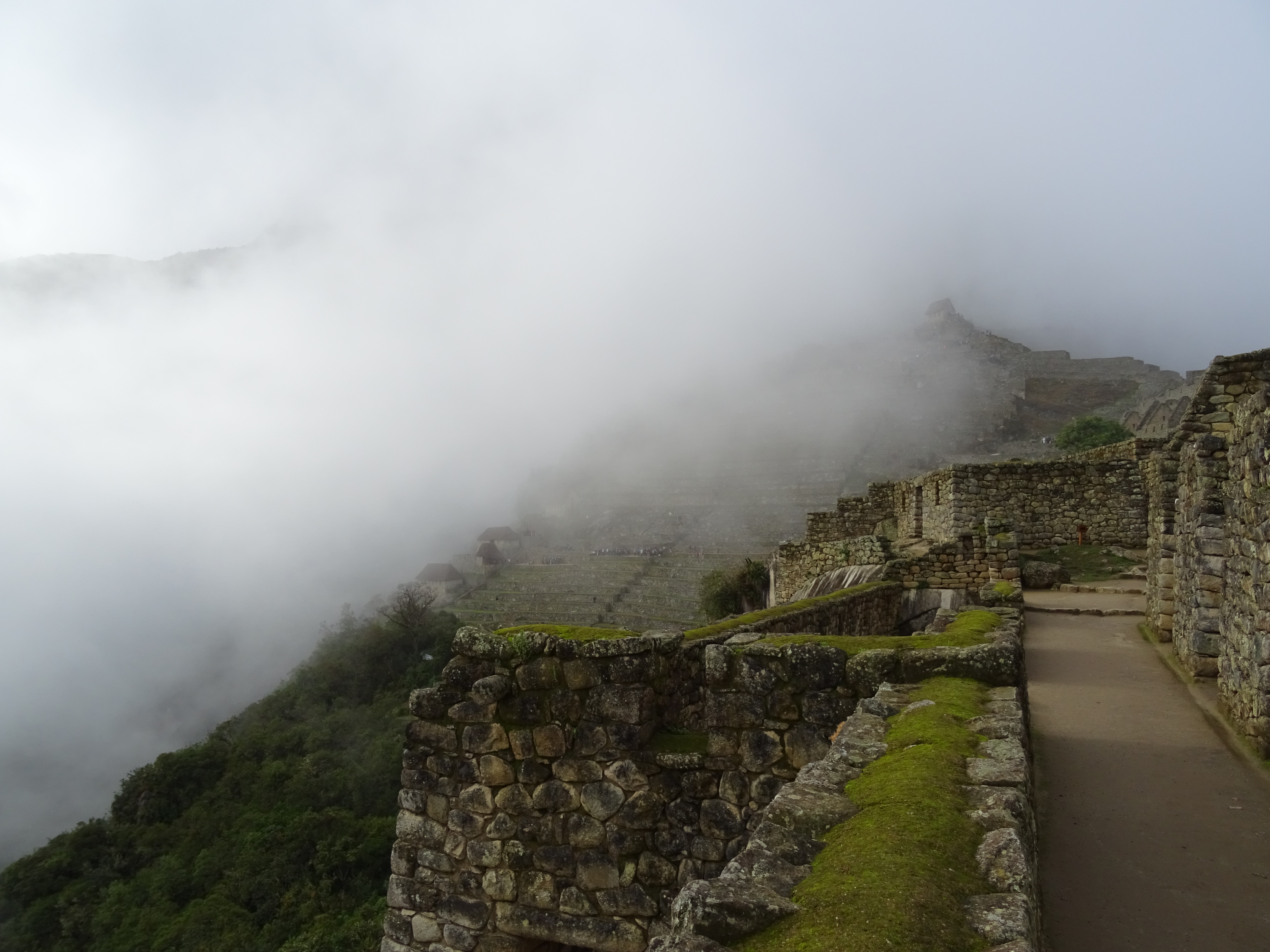 Nice Clouds over Machu Picchu