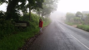 A very foggy day. Really nice small village in Robin hood's bay