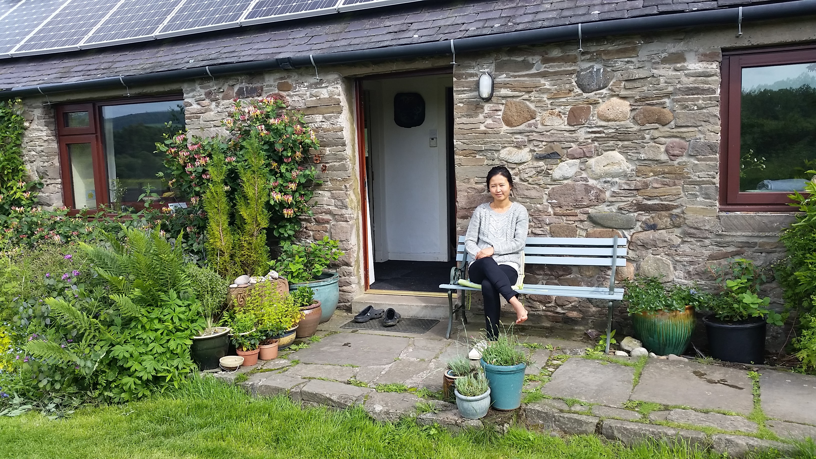 Ward of Turin Cottage in Forfar, UK. Very nice peaceful farmland in Scotland