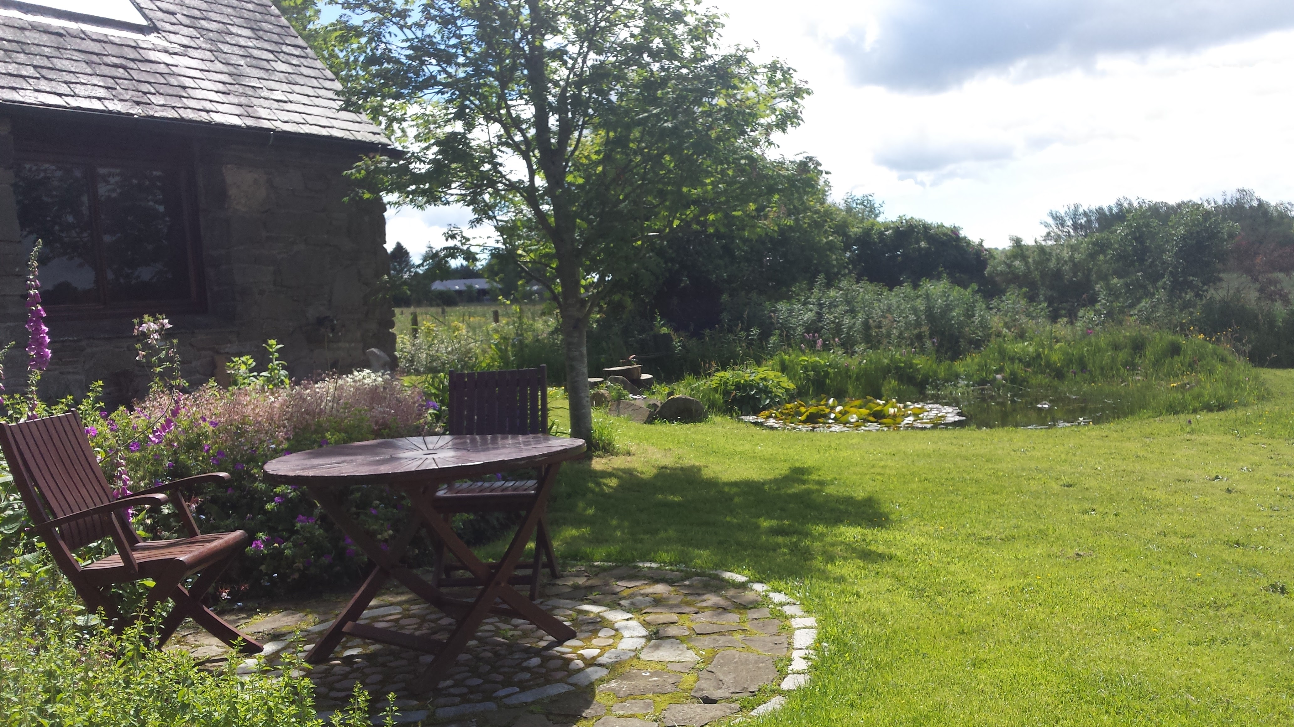 Ward of Turin Cottage in Forfar, UK. Very nice peaceful farmland in Scotland