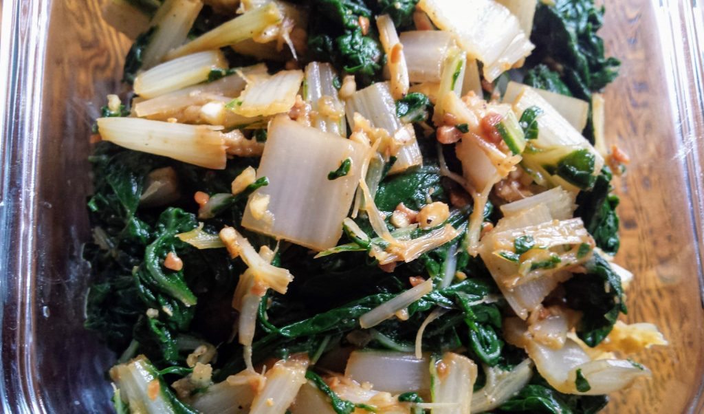 seasoned silverbeet